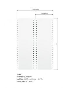 TABULIR 120X12X6 1+0 13542 ZA MENJAČNICE