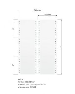 TABULIR 120X12X4 1+0 19639 ZA MENJAČNICE